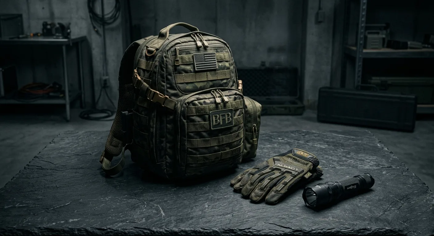 Chaqueta táctica Bunker Force Bello — equipamiento para campo y ciudad